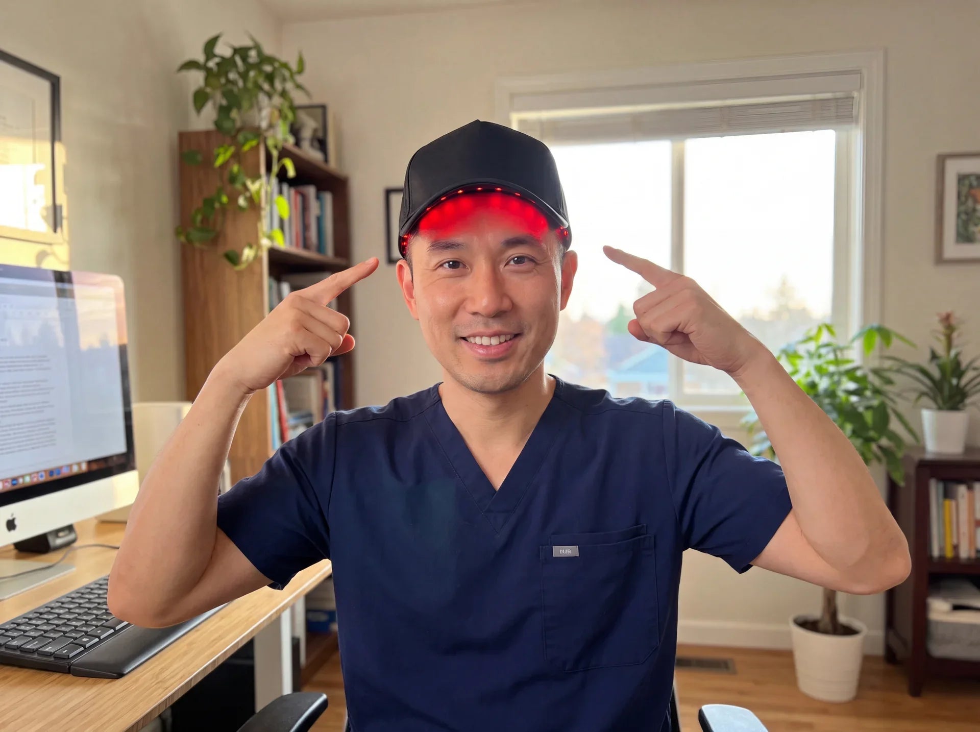 The Best Hair Growth Routine: Red Light Therapy, Hair Oil and a Derma Roller